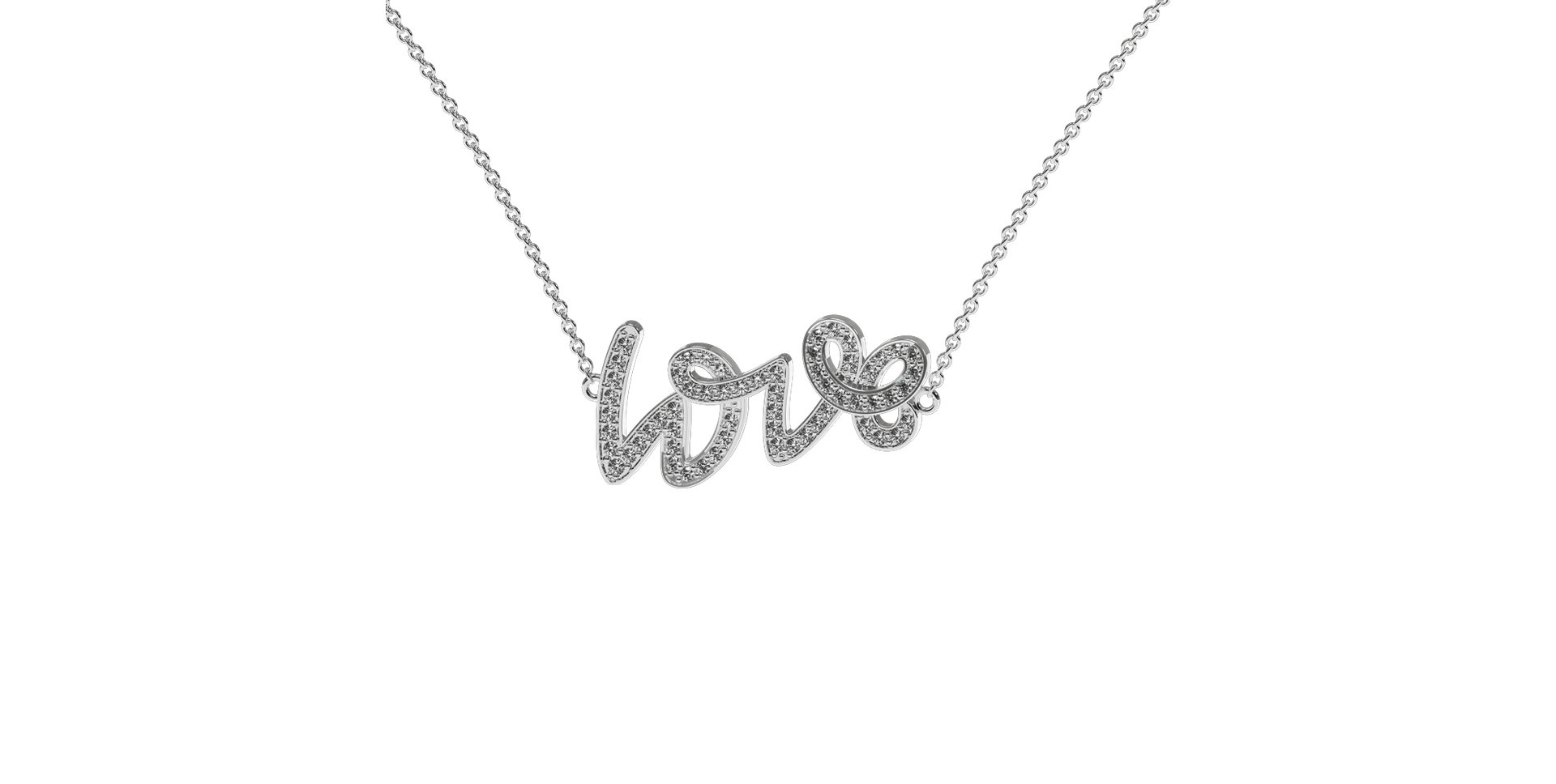 Diamond necklace Diamond Love