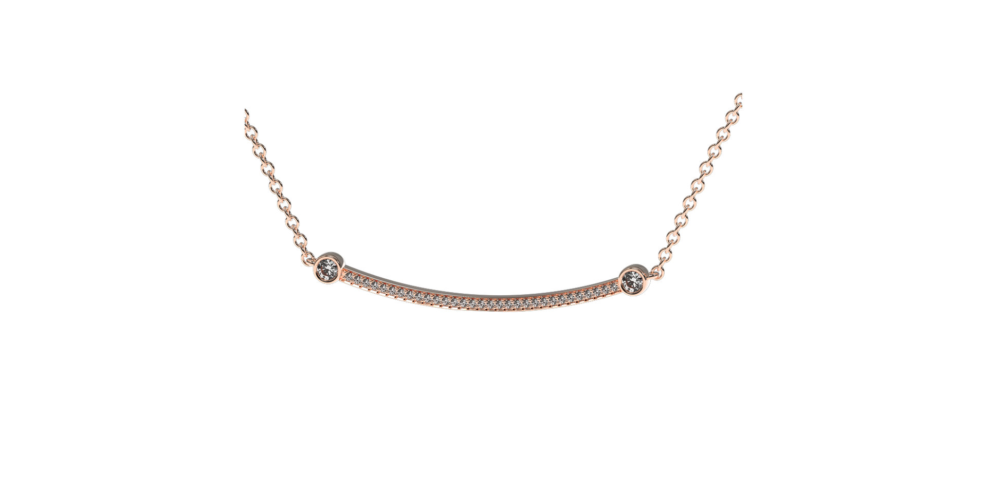 Diamond necklace Diamond Line