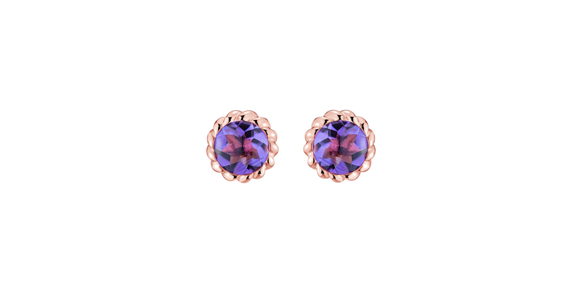 Earrings with Amethyst Witching Goddess