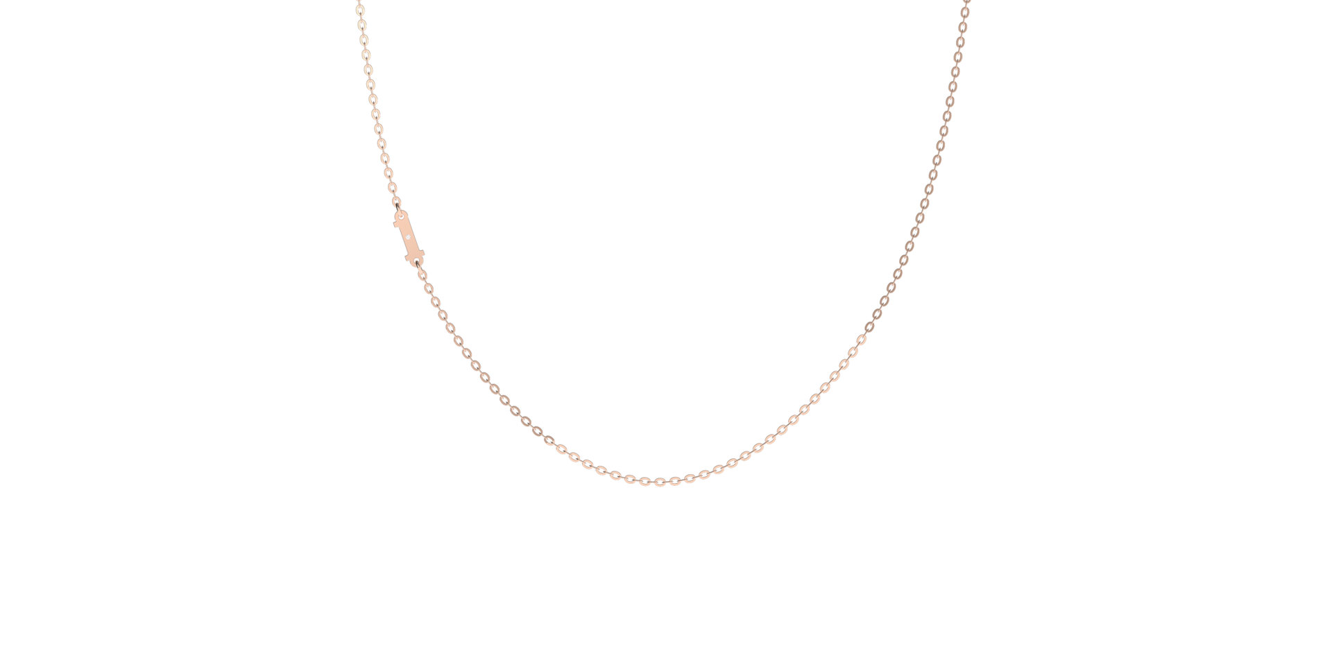 Diamond necklace Big Classic L