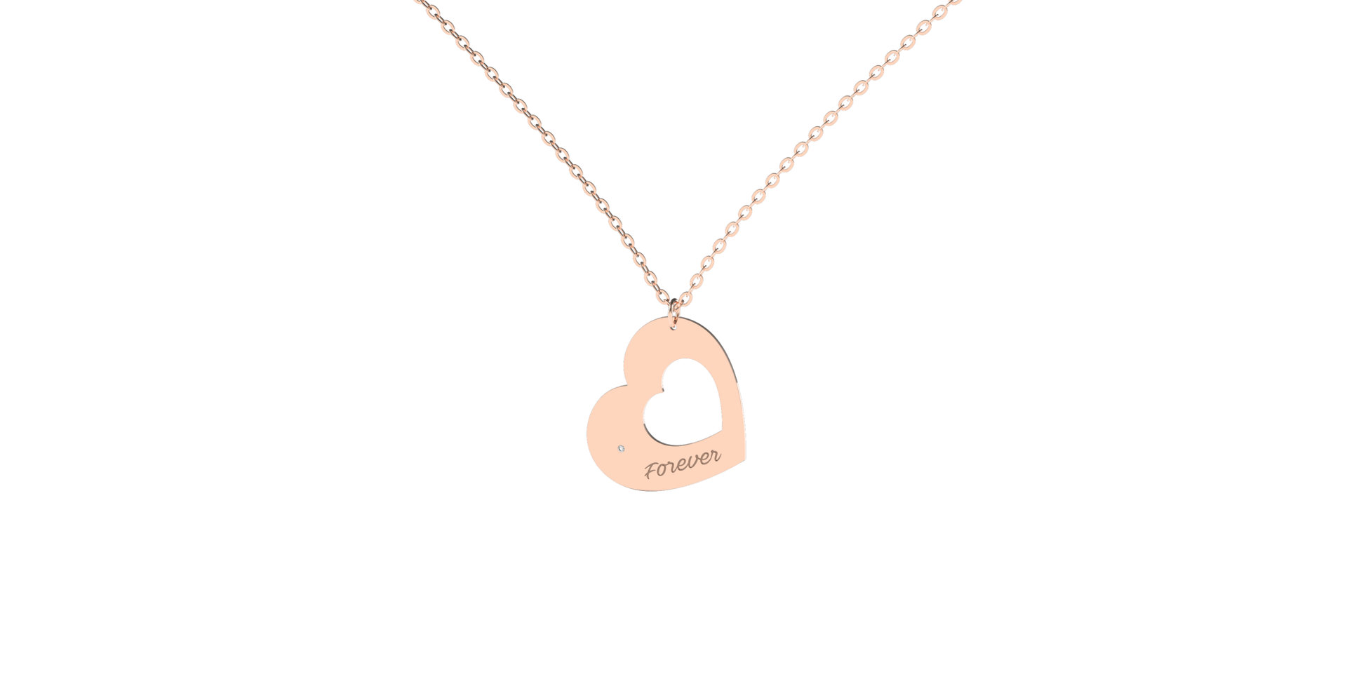 Diamond necklace Forever