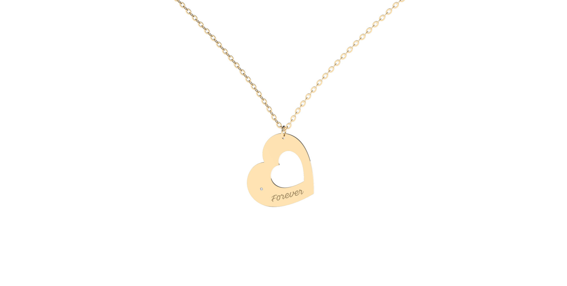 Diamond necklace Forever