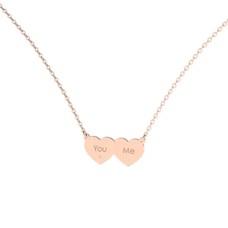 Diamond necklace You & Me