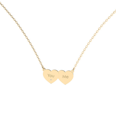 Diamond necklace You & Me