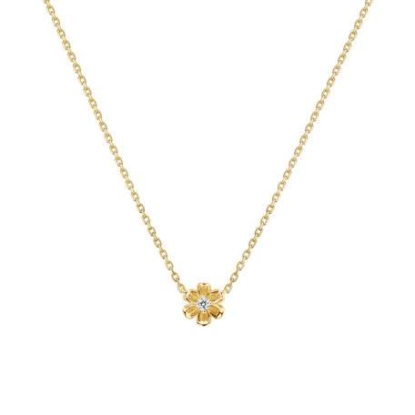 Diamond necklace Shiny Blossom