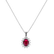 Diamond necklace with Ruby Princess Sparkle4