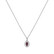 Diamond pendant with Ruby Princess4