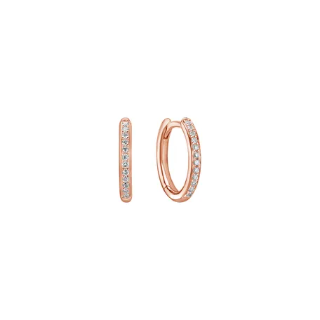 Diamond earrings Shiny Moon