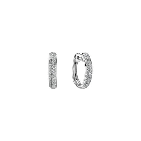 Diamond earrings Shiny Melody