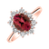 Diamond ring with Ruby Princess4