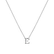 Diamond necklace Flat Line E4
