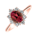 Diamond ring with Ruby Princess4