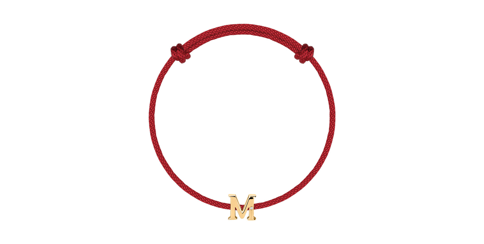 Diamond bracelet Flat Line M