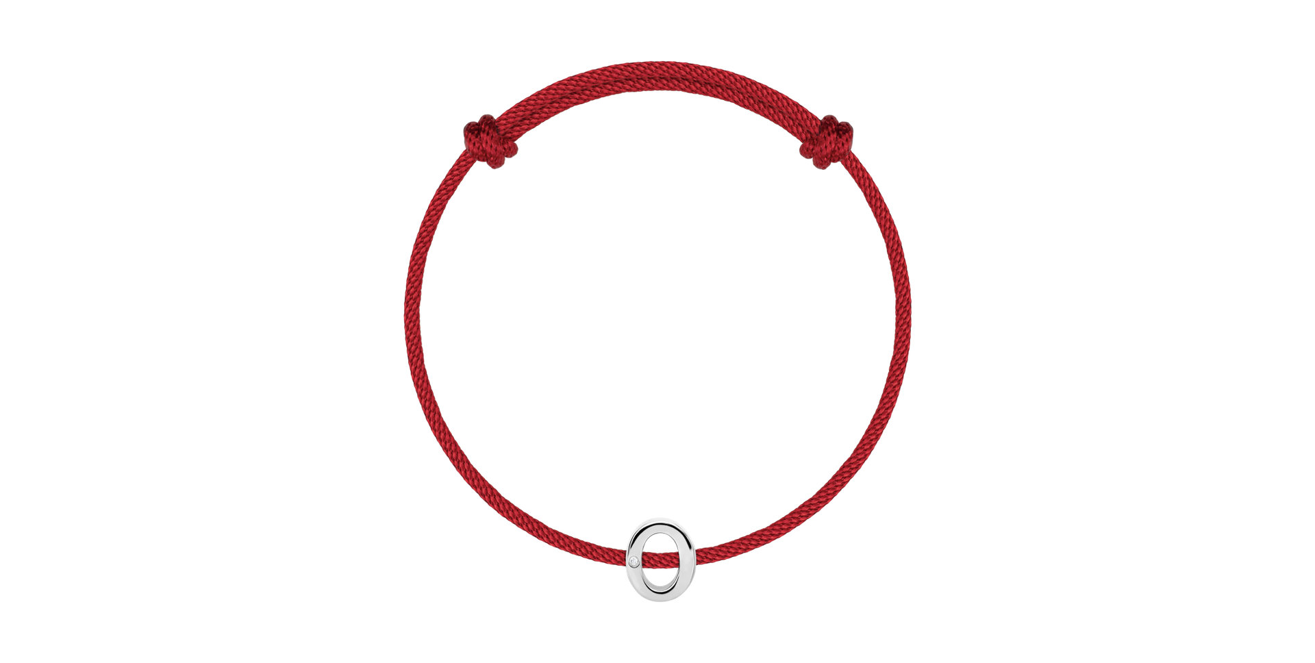 Diamond bracelet Flat Line O