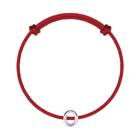 Diamond bracelet Flat Line O