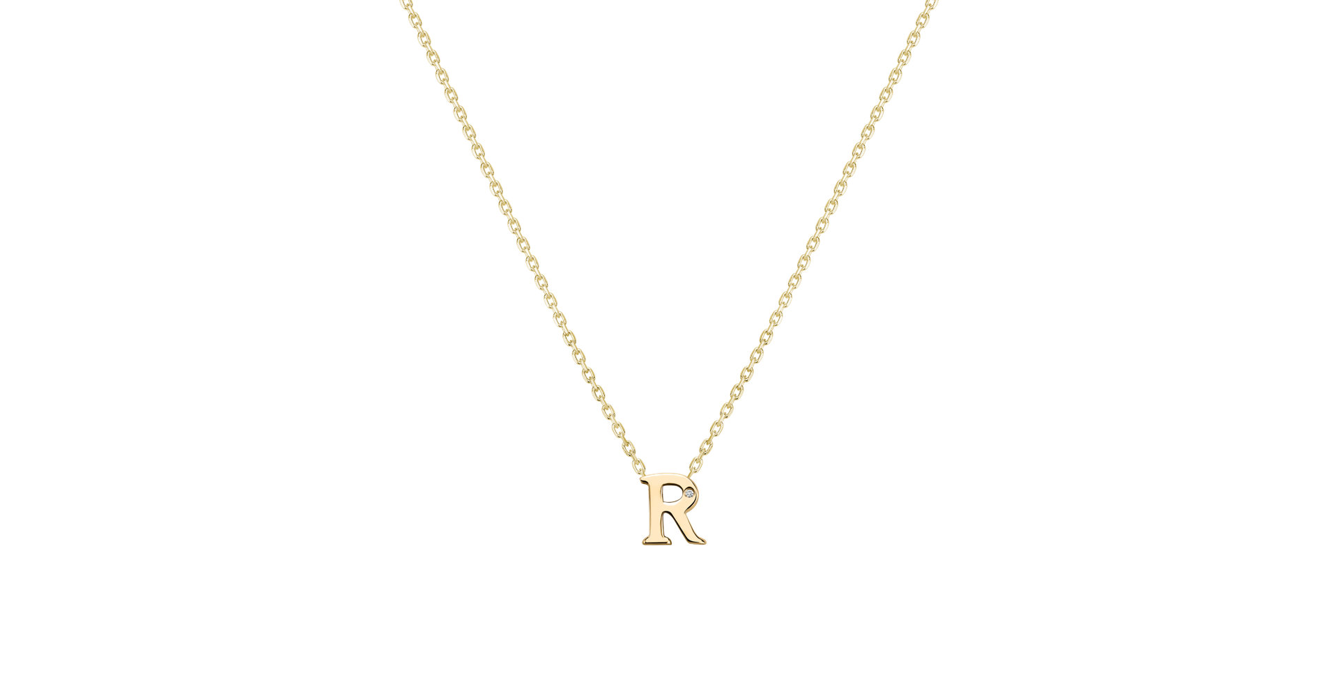 Diamond necklace Flat Line R