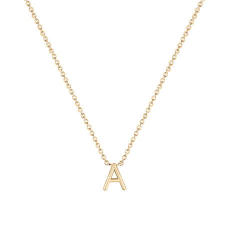Diamond necklace Round Line A