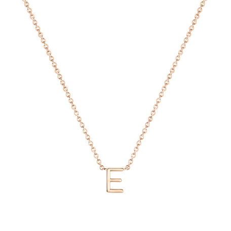 Diamond necklace Round Line E