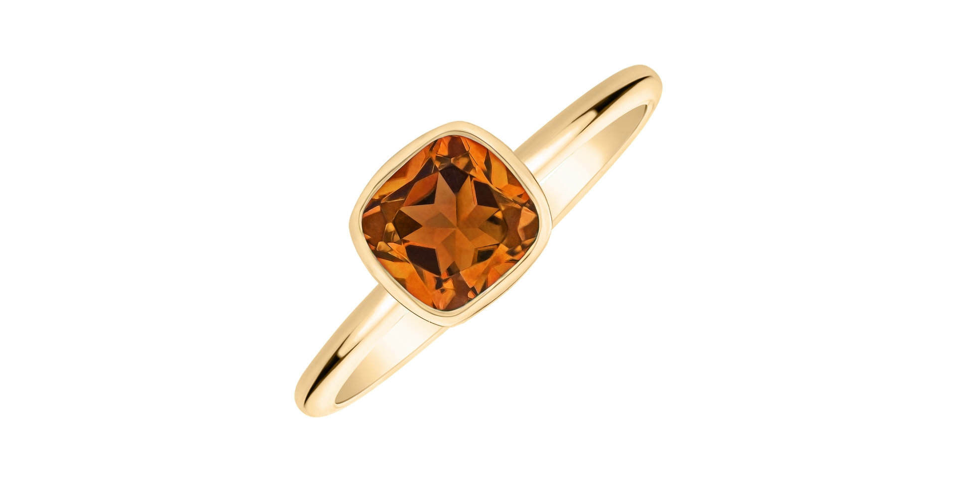 Ring with Citrine Madeira Bonbon