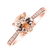 Diamond ring with Morganite Bonbon6