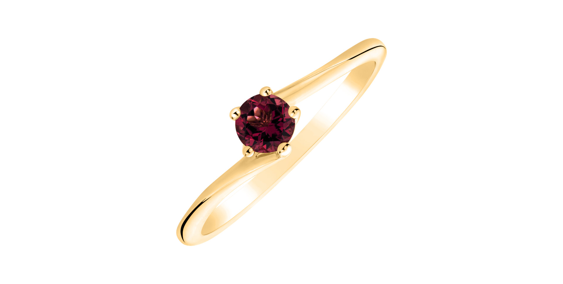 Ring with Rhodolite Bonbon