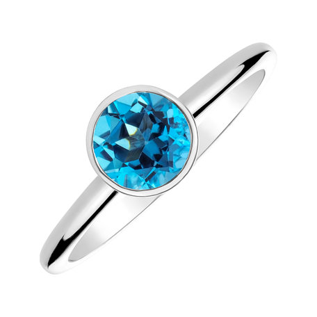 Ring with Topaz Swiss Bonbon