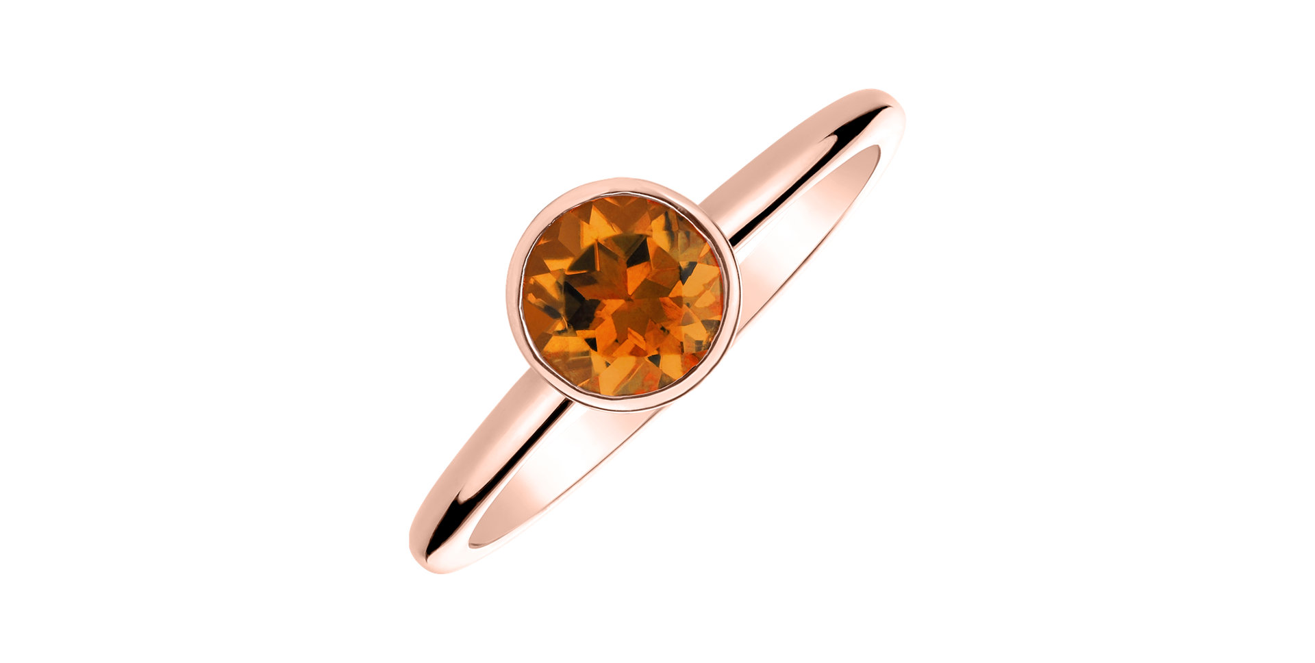 Ring with Citrine Madeira Bonbon
