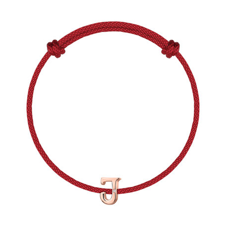 Diamond bracelet Flat Line J