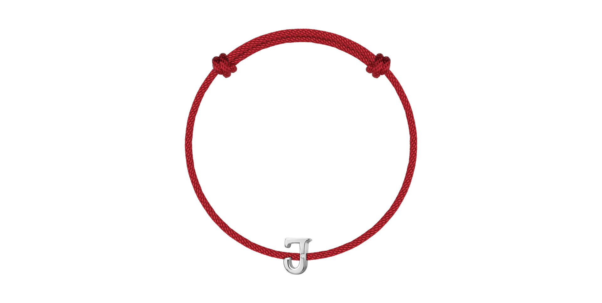 Diamond bracelet Flat Line J