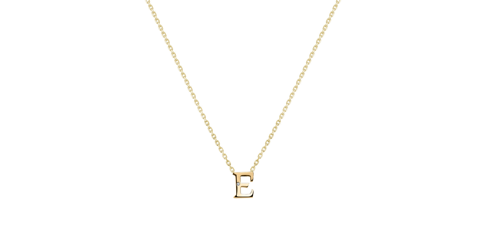 Diamond necklace Flat Line E