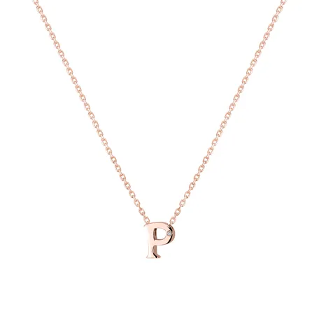 Diamond necklace Flat Line P