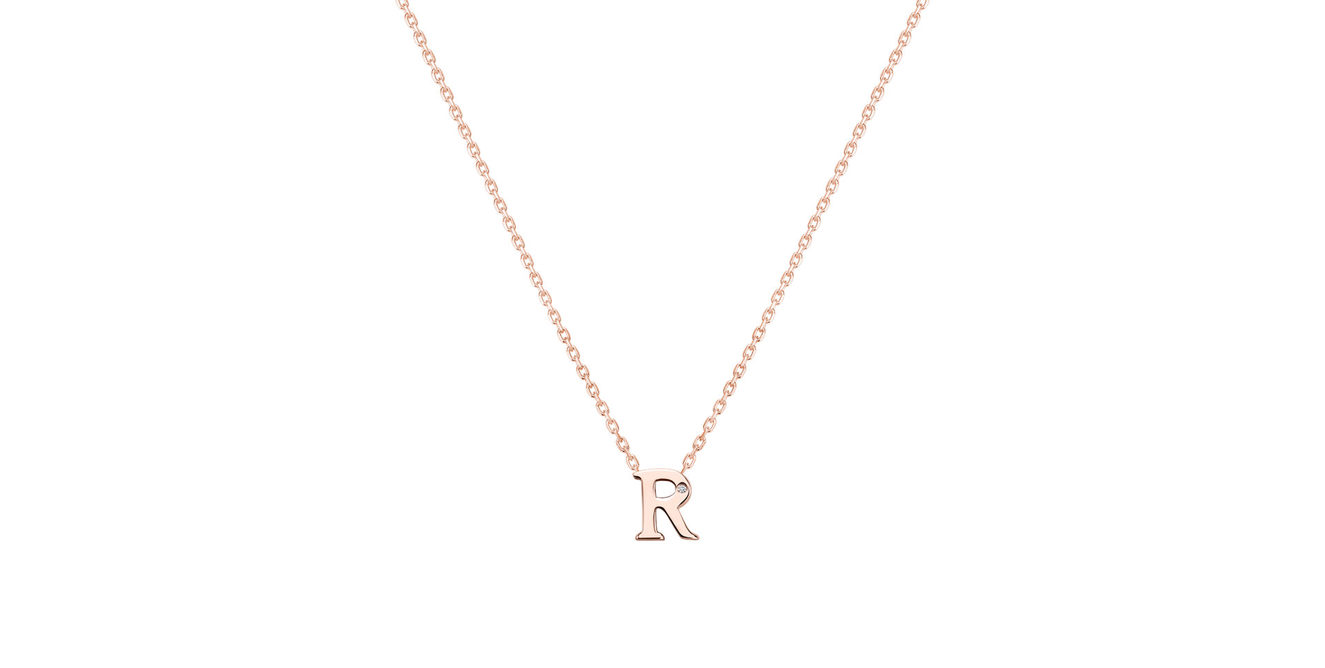 Diamond necklace Flat Line R