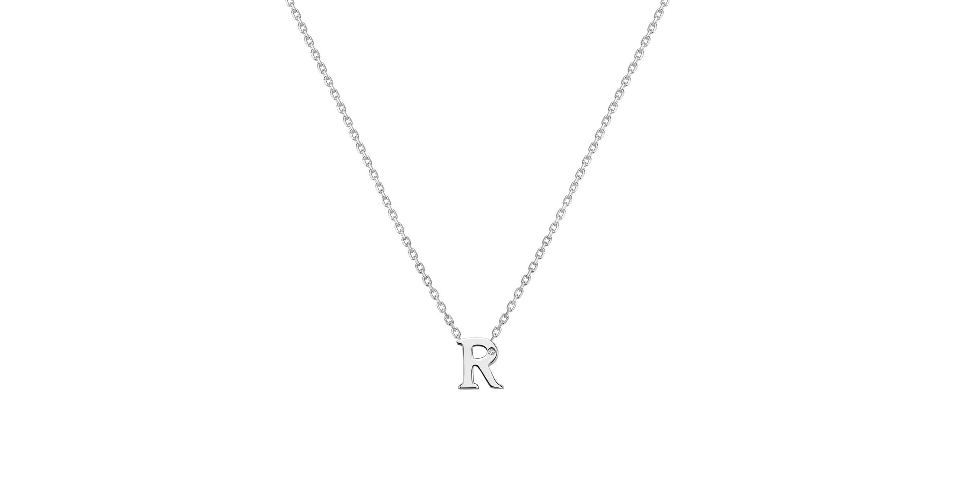 Diamond necklace Flat Line R
