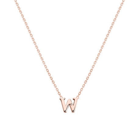 Diamond necklace Flat Line W