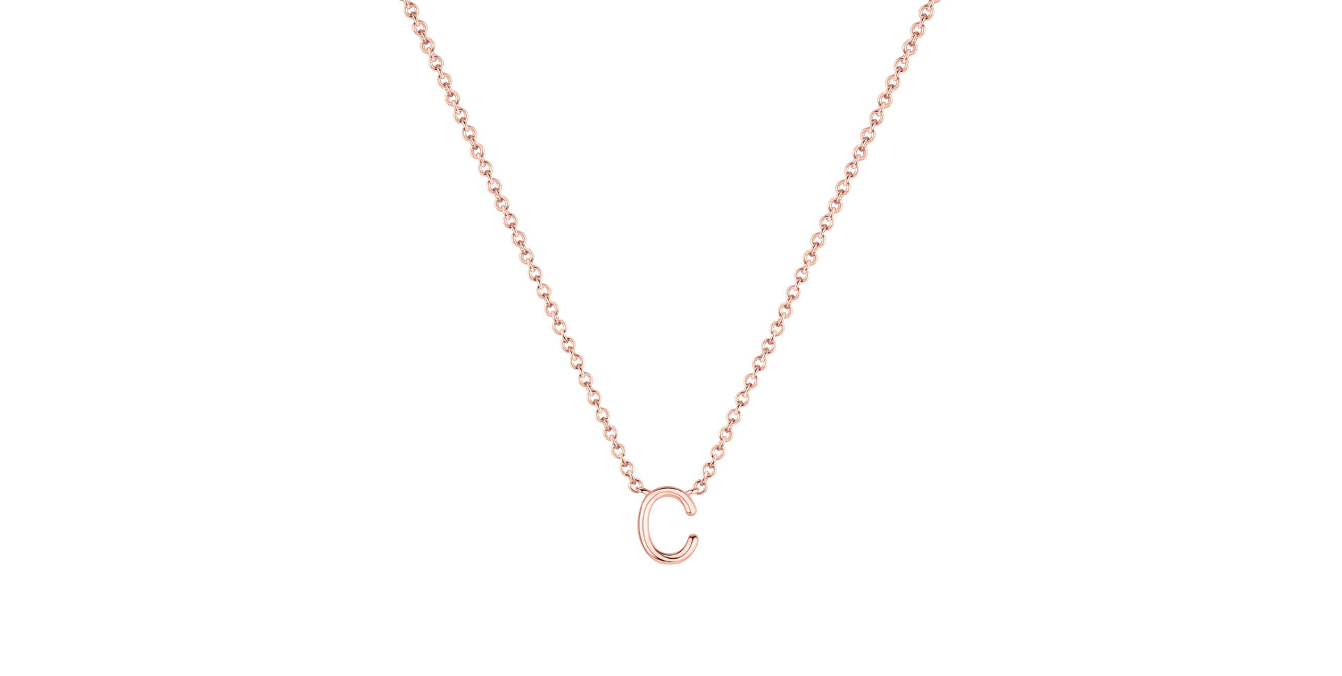 Diamond necklace Round Line C