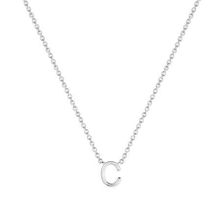 Diamond necklace Round Line C