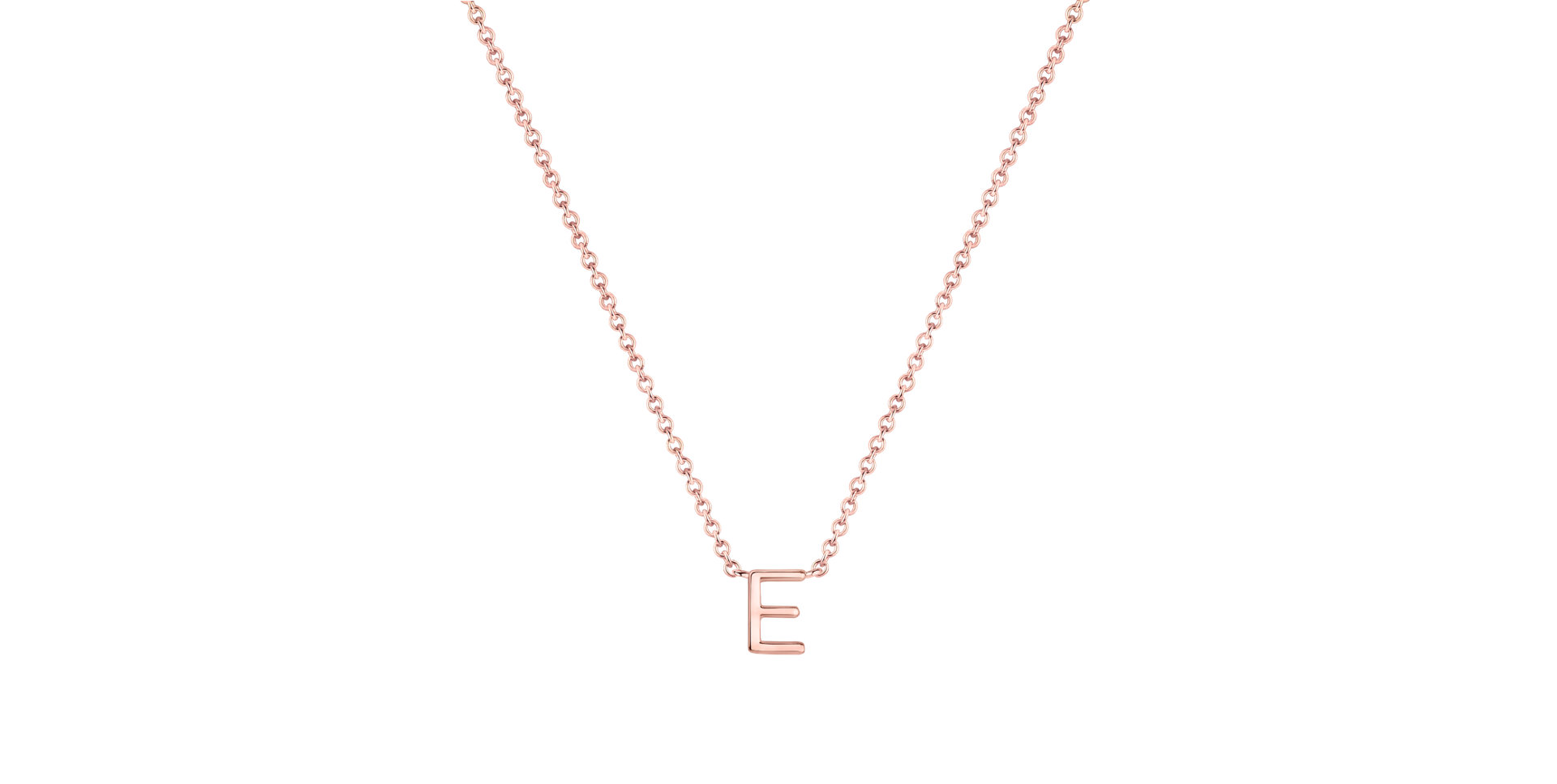 Diamond necklace Round Line E