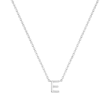 Diamond necklace Round Line E