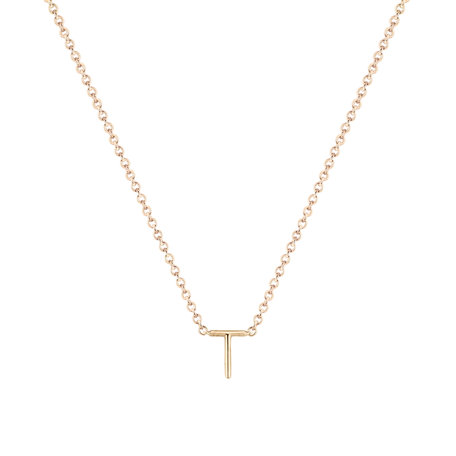 Diamond necklace Round Line T