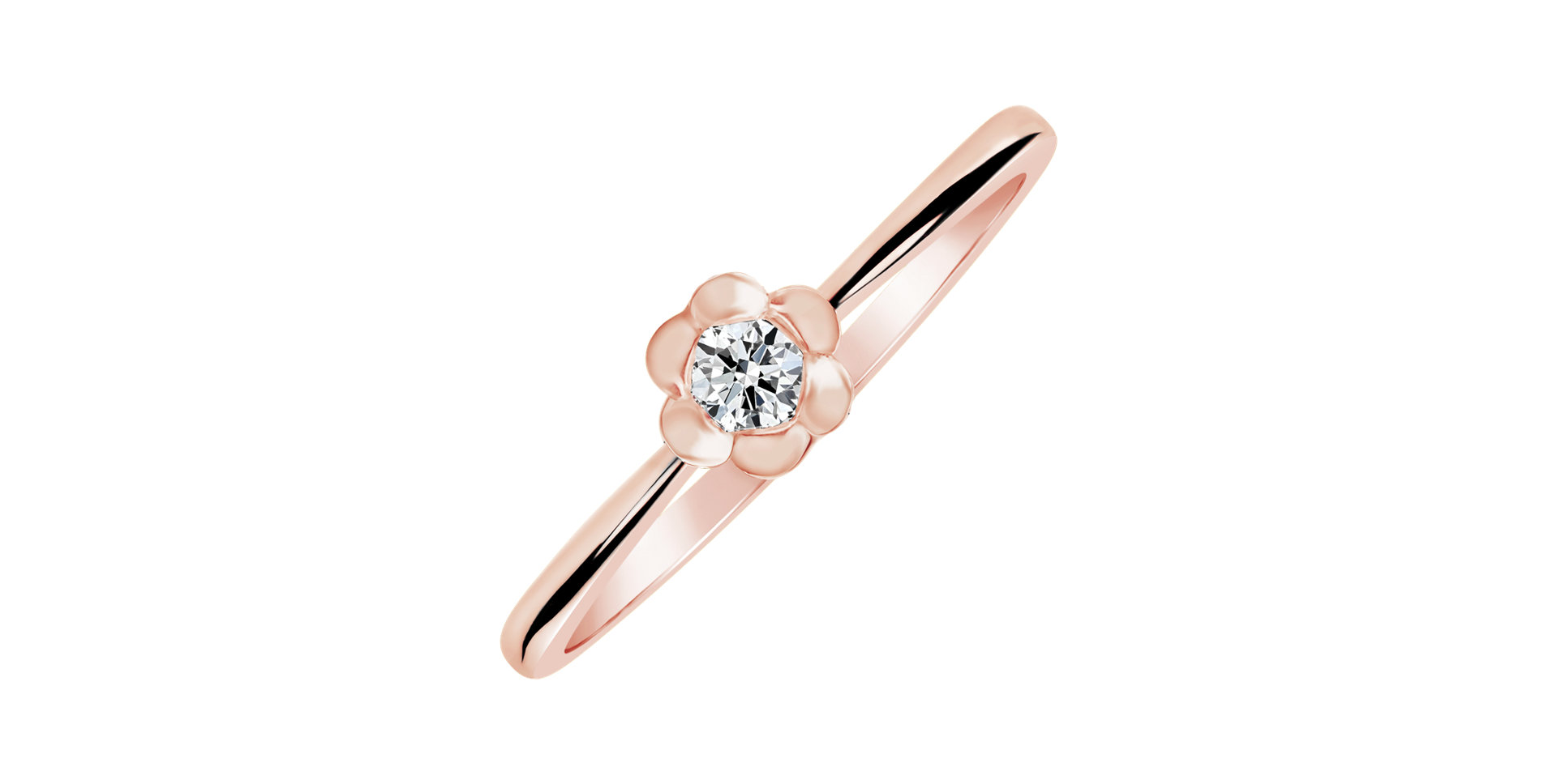 Diamond ring Blooming Love