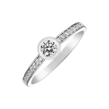 Diamond ring Love Forever