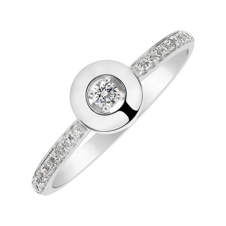 Diamond ring Moon Opus