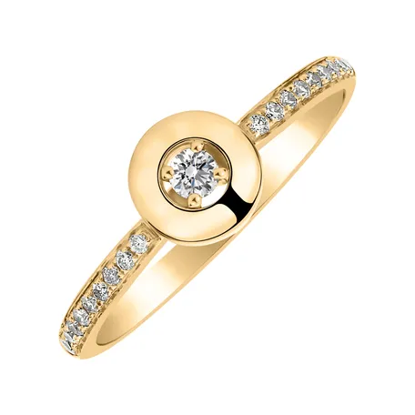 Diamond ring Moon Opus