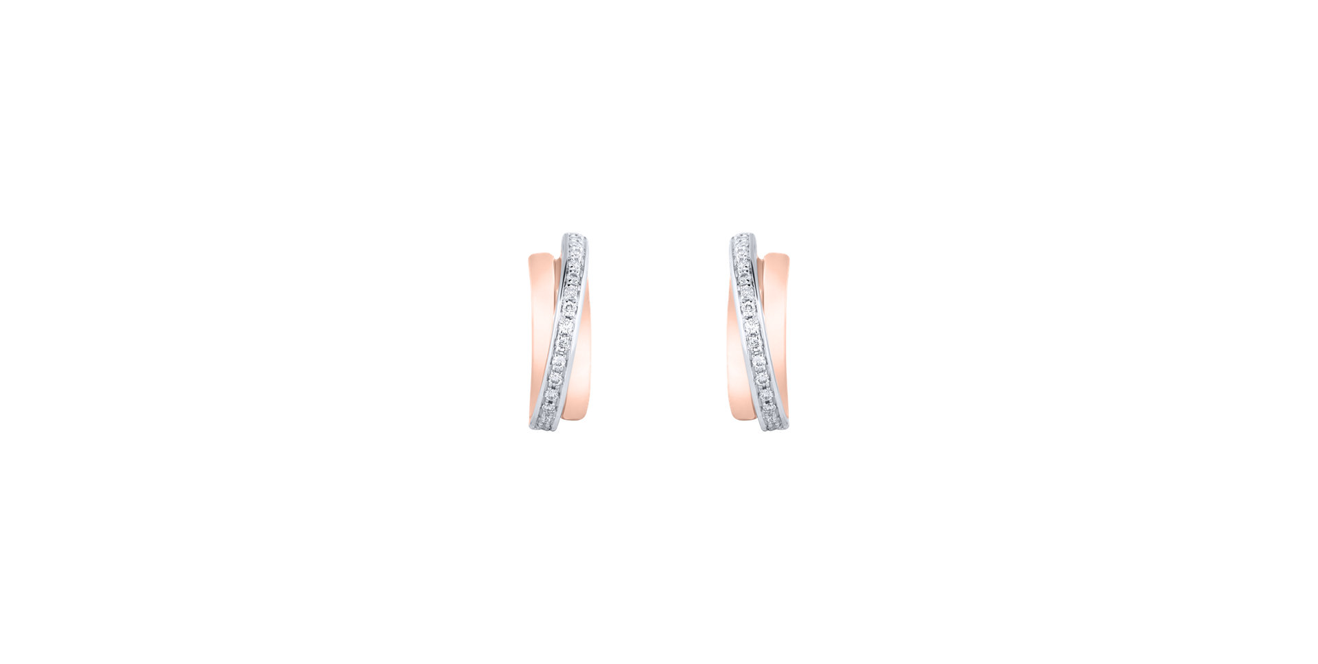 Diamond earrings Dream Wings