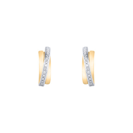 Diamond earrings Dream Wings
