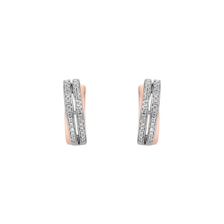 Diamond earrings Precious Sunray