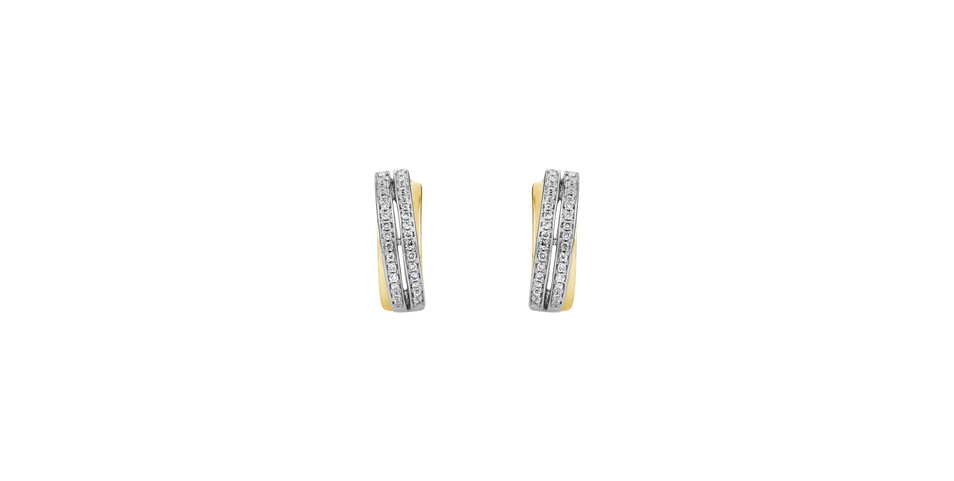 Diamond earrings Precious Sunray