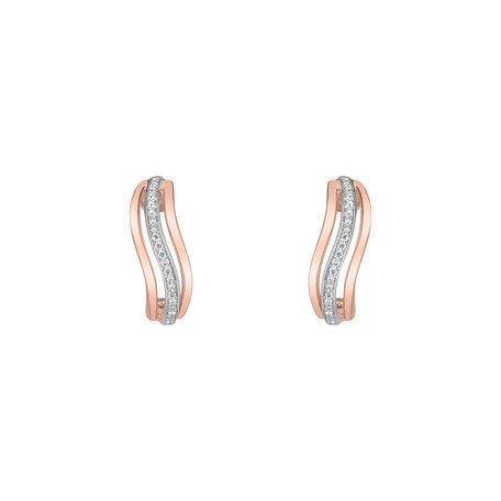 Diamond earrings Midnight Sea