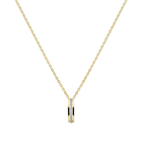 Diamond pendant Elegant Line