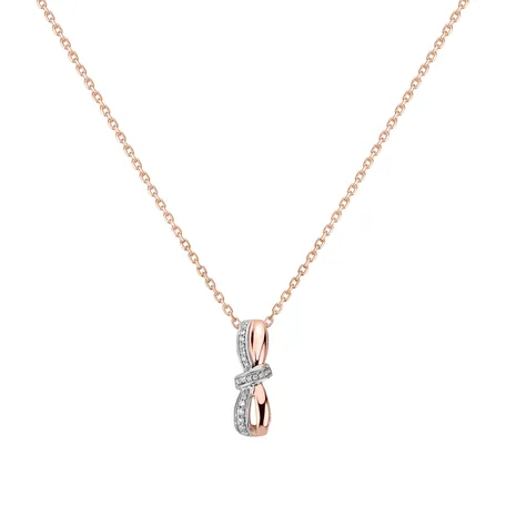 Diamond pendant Essential Ribbon